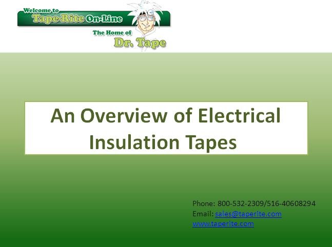 electrical insulation tape